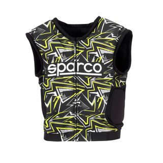 Sparco SJ PRO K-3 MY25 Rib Protector black-yellow