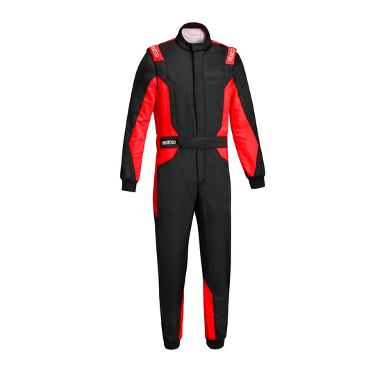 Sparco Sprint Advanced Race Suit Black/Red (FIA)