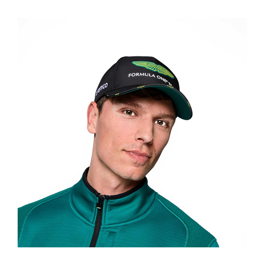 2025 Aston Martin F1 Mens Team Baseball Cap black