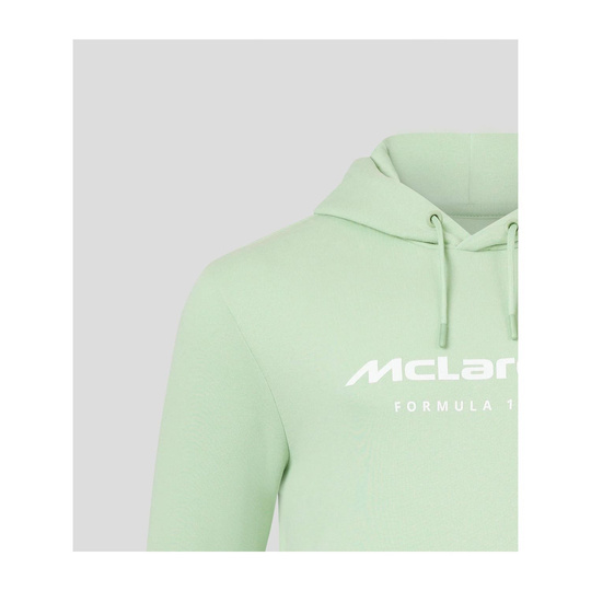 2024 McLaren F1 Mens Essentials Hooded Sweatshirt green