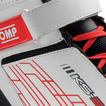 OMP KS-2X Racing Shoes White/Red (FIA)