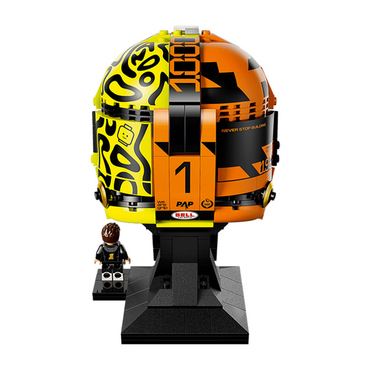 Lando Norris McLaren F1 LEGO Helmet Model