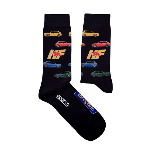 Sparco Lancia Collection Socks Black