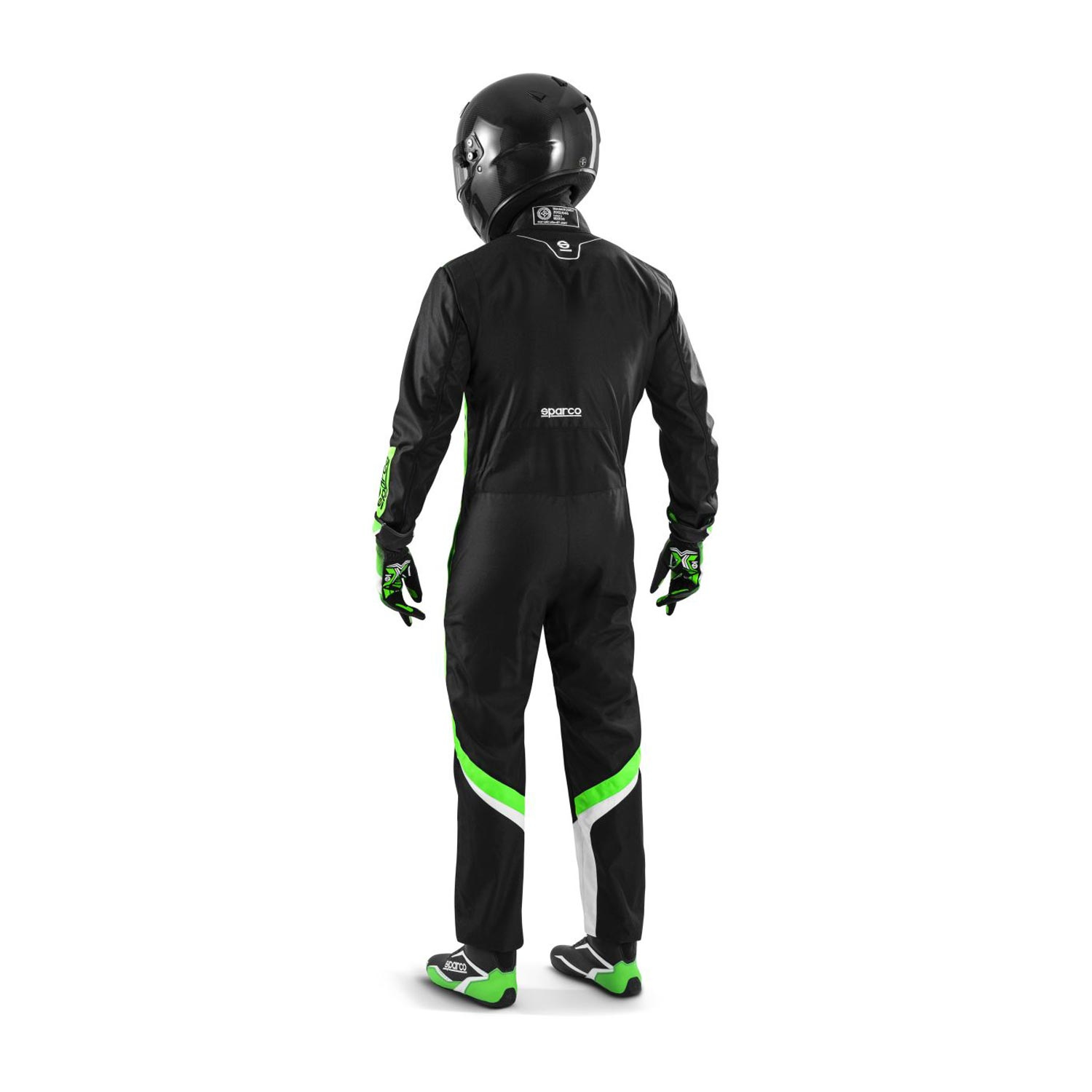 Sparco THUNDER MY22 Karting Suit black/gren (CIK-FIA) Green