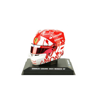 Scuderia Ferrari 1:5 Charles Leclerc helmet Monaco GP
