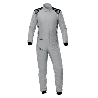 OMP One-S Air Race Suit Silver (FIA)