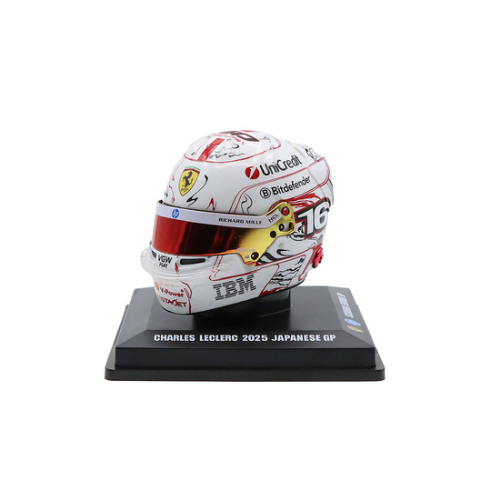 Scuderia Ferrari 1:5 Charles Leclerc helmet Japan GP