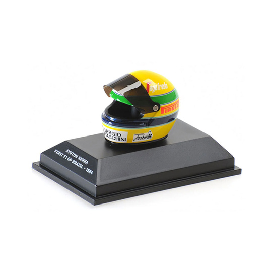 Ayrton Senna 1:8 helmet 1984 season