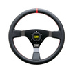 OMP WRC Steering Wheel Red Leather
