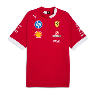 Scuderia Ferrari F1 Drivers Oversized Team T-shirt Red