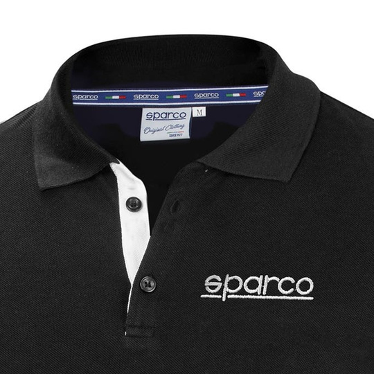Sparco Corporate Polo Shirt Black