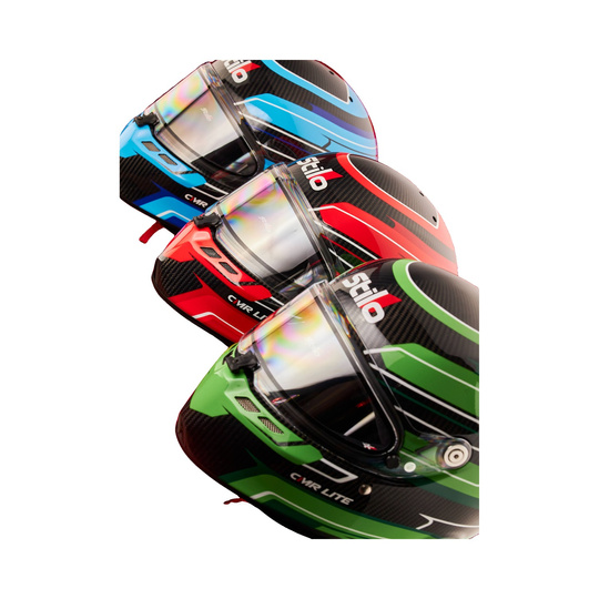 Stilo ST6 CMR Carbon Lite Graphyc Helmet Green (CMR)
