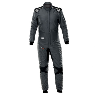 OMP ONE EVO AIR Race Suit Grey-Black (FIA)