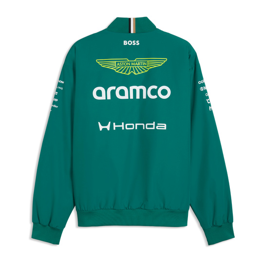 2026 Aston Martin F1 Bomber Team Jacket