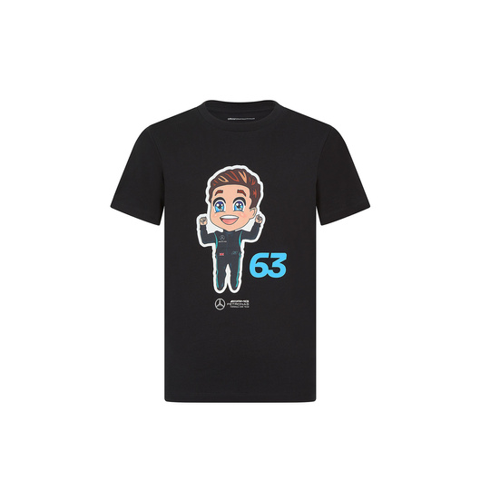 2024 Mercedes AMG F1 Children's Caricature Graphic GR T-shirt