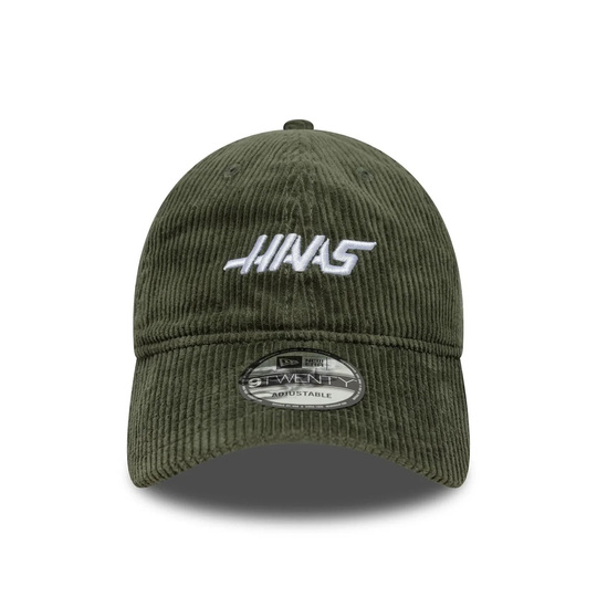 2025 Haas F1 Mens Cord baseball cap green