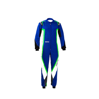 Sparco KERB MY20 Kids Suit blue/green (with CIK-FIA)