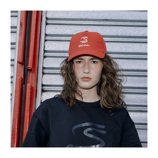 Ayrton Senna Collection 2026 Leisure Cap Red