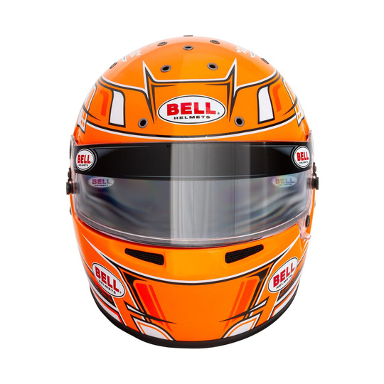 Bell KC7-CMR Champion Full Face Helmet Orange