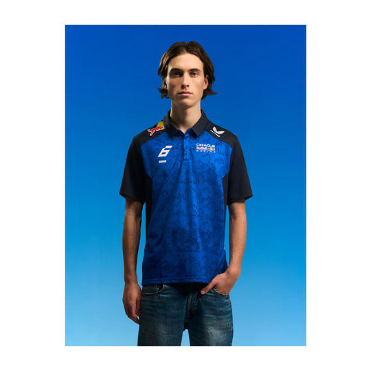 2026 Red Bull Racing Mens Hadjar Team polo shirt