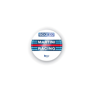 Sparco Martini Racing Horn Button Emblem