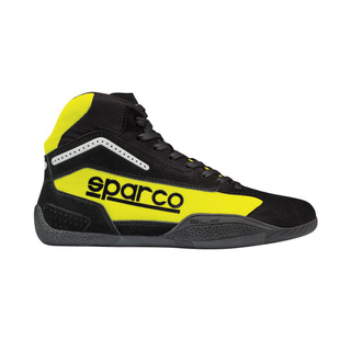 Sparco GAMMA KB-4 Kart Shoes Black/Yellow (with homologation CIK)