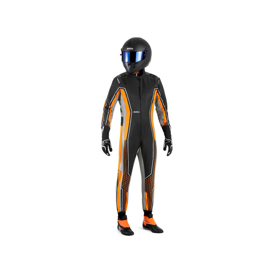 Sparco Superleggera-K Karting Suit black-orange (FIA)