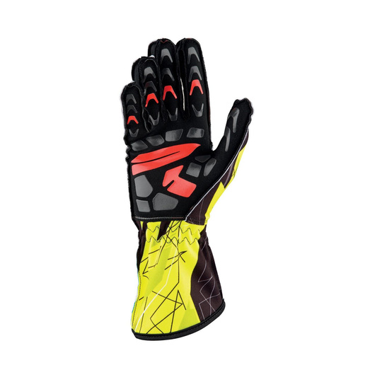 OMP KS-2 ART Karting Gloves Yellow