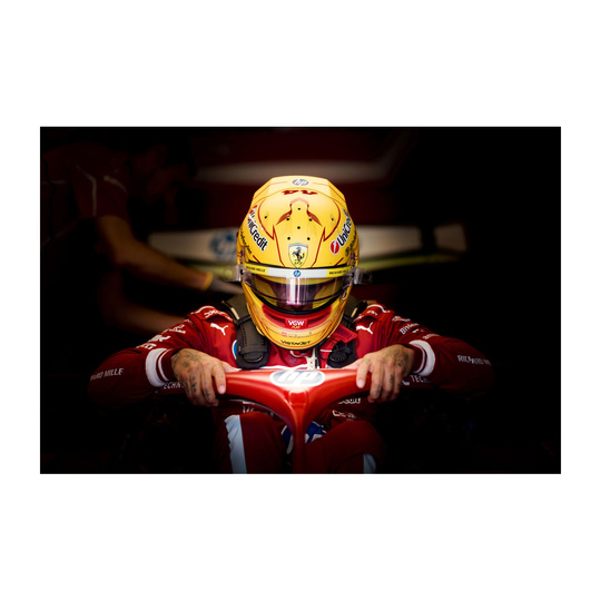 Scuderia Ferrari 1:5 Lewis Hamilton helmet Fiorano
