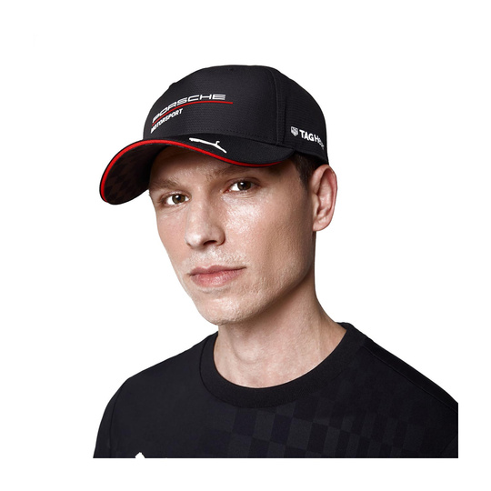 2026 Porsche Motorsport Men's Black Team Baseball Cap