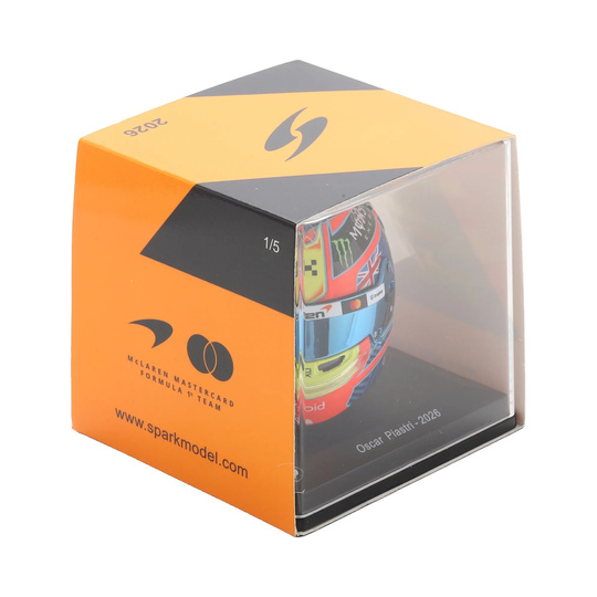 McLaren F1 2026 Oscar Piastri Miniature Helmet 1:5