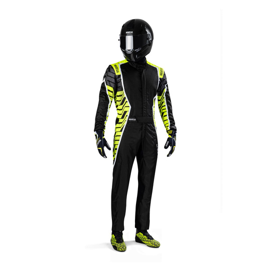Sparco X-LIGHT K MY22 Karting Suit black-yellow (CIK-FIA)