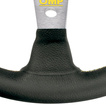 OMP Corsica Steering Wheel Silver/Yellow Leather