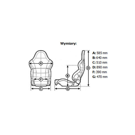 OMP TRS SKY MY14 Racing Seat (with FIA homologation)
