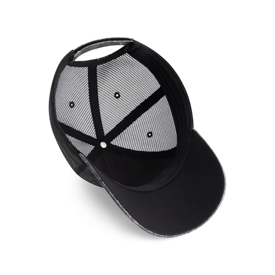 2025 Ferrari F1 Men's Trucker Baseball Cap Black