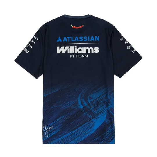 2026 Williams Racing Mens Carlos Sainz Team T-Shirt