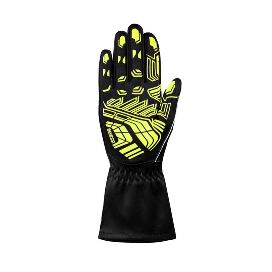 Sparco K-ATTACK Karting Gloves black-yellow