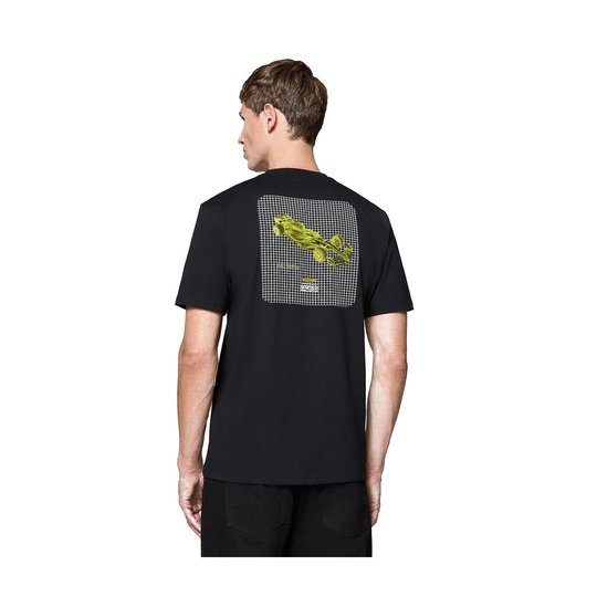 2025 Aston Martin F1 Men's Wireframe Graphic T-Shirt