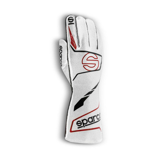 Sparco Futura Racing Gloves White/Black (FIA)