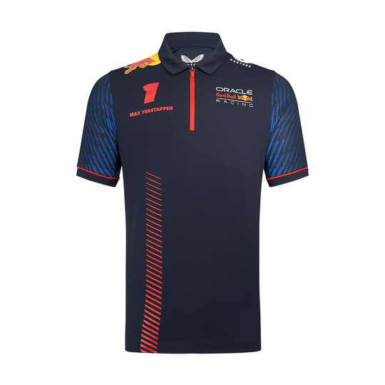  Red Bull Racing Mens Max Verstappen Team Polo Shirt