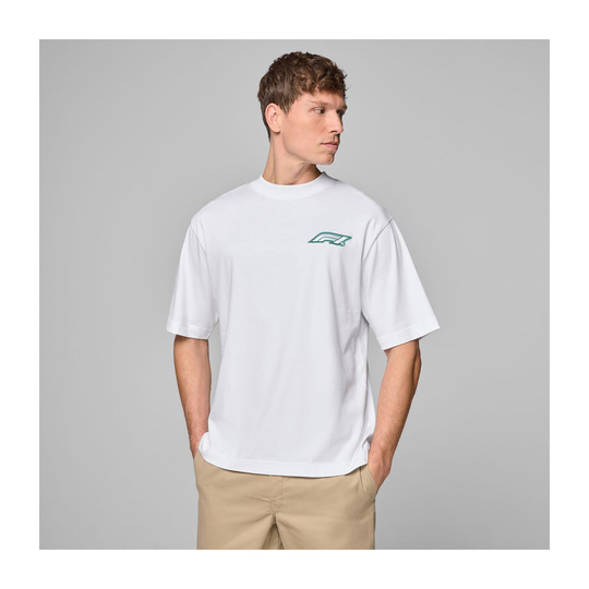 2025 Formula 1 Men's Legacy Graphic White T-shirt