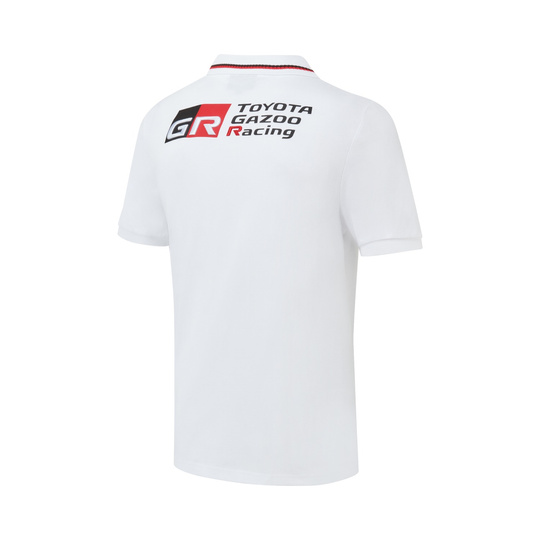 2026 Toyota Gazoo Racing GR Badge Polo Shirt White