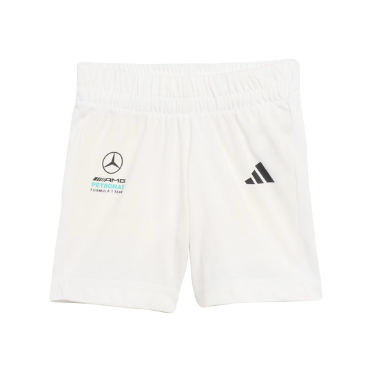 2026 Mercedes AMG F1 DNA Shortsleeve Baby Set White