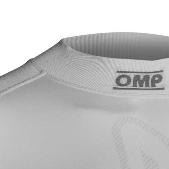 OMP KS MY24 Roll-Neck Underwear Top White
