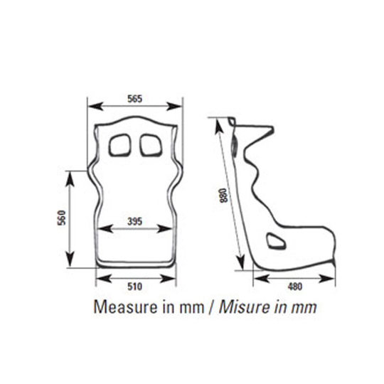 OMP RS-PT 2 MY14 Racing Seat (FIA)