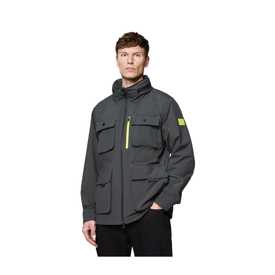 2025 Aston Martin F1 Men's 6 pocket Rain Jacket