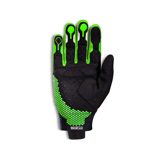 Sparco Hypergrip+ Gaming Gloves Black/Green