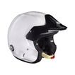 Stilo Venti4 Trophy Jet Composite Hans Helmet White (FIA)