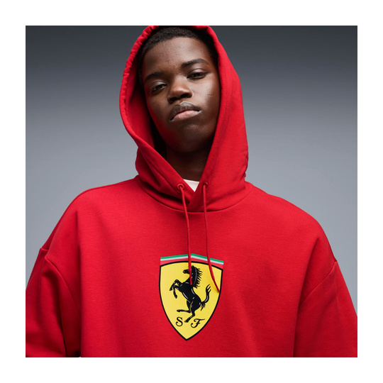 2026 Scuderia Ferrari F1 Large Logo Hoodie Red