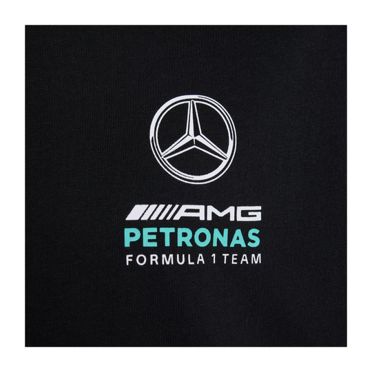 2026 Mercedes AMG F1 Kids DNA Logo T-shirt Black